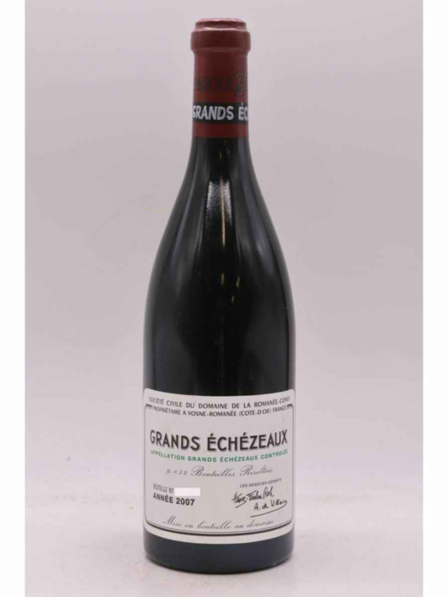 De La Romanee Conti Grands Echezeaux Grand Cru 2007