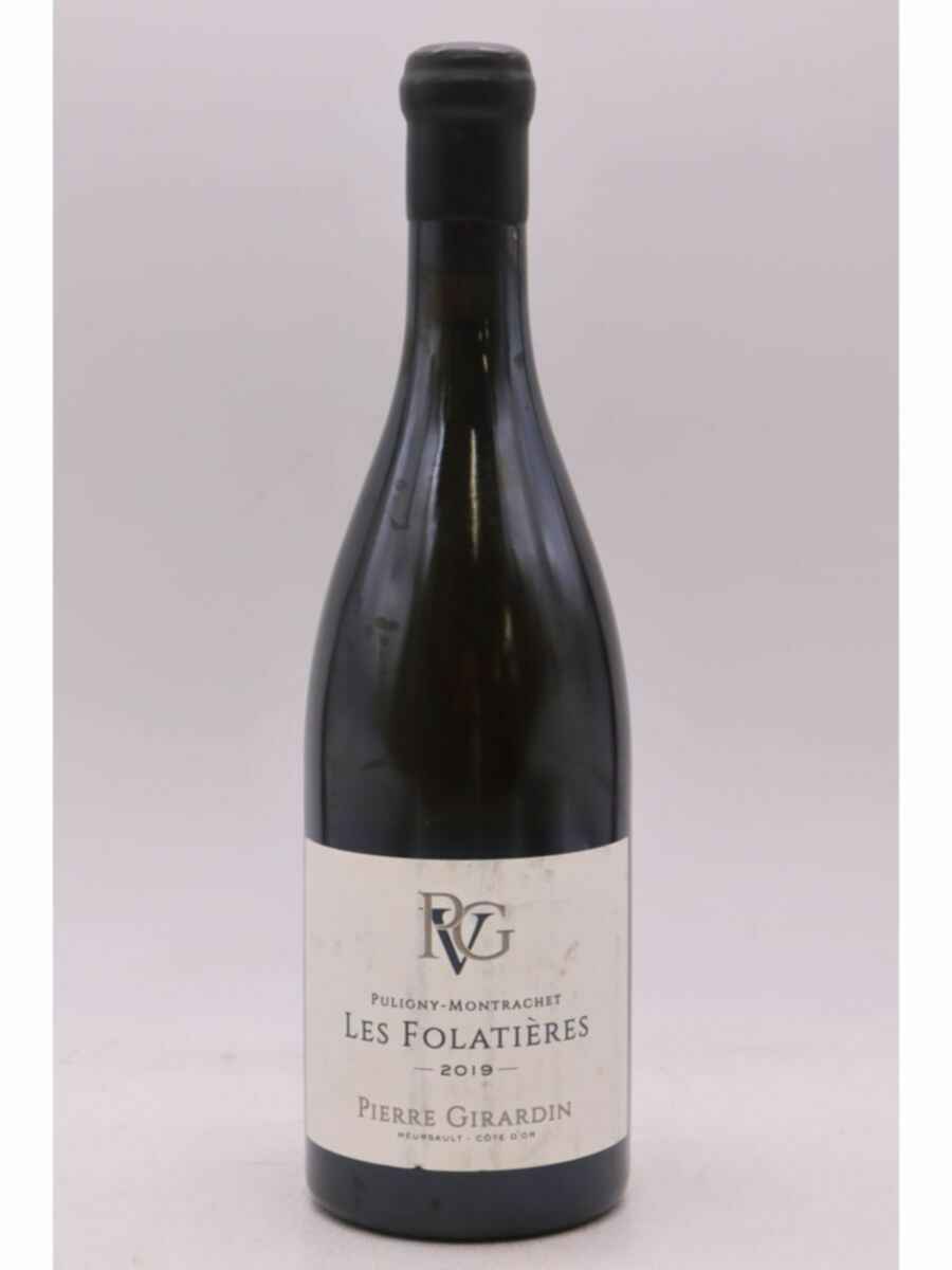 Pierre Girardin Les Folatieres Puligny-montrachet 1er Cru 2019