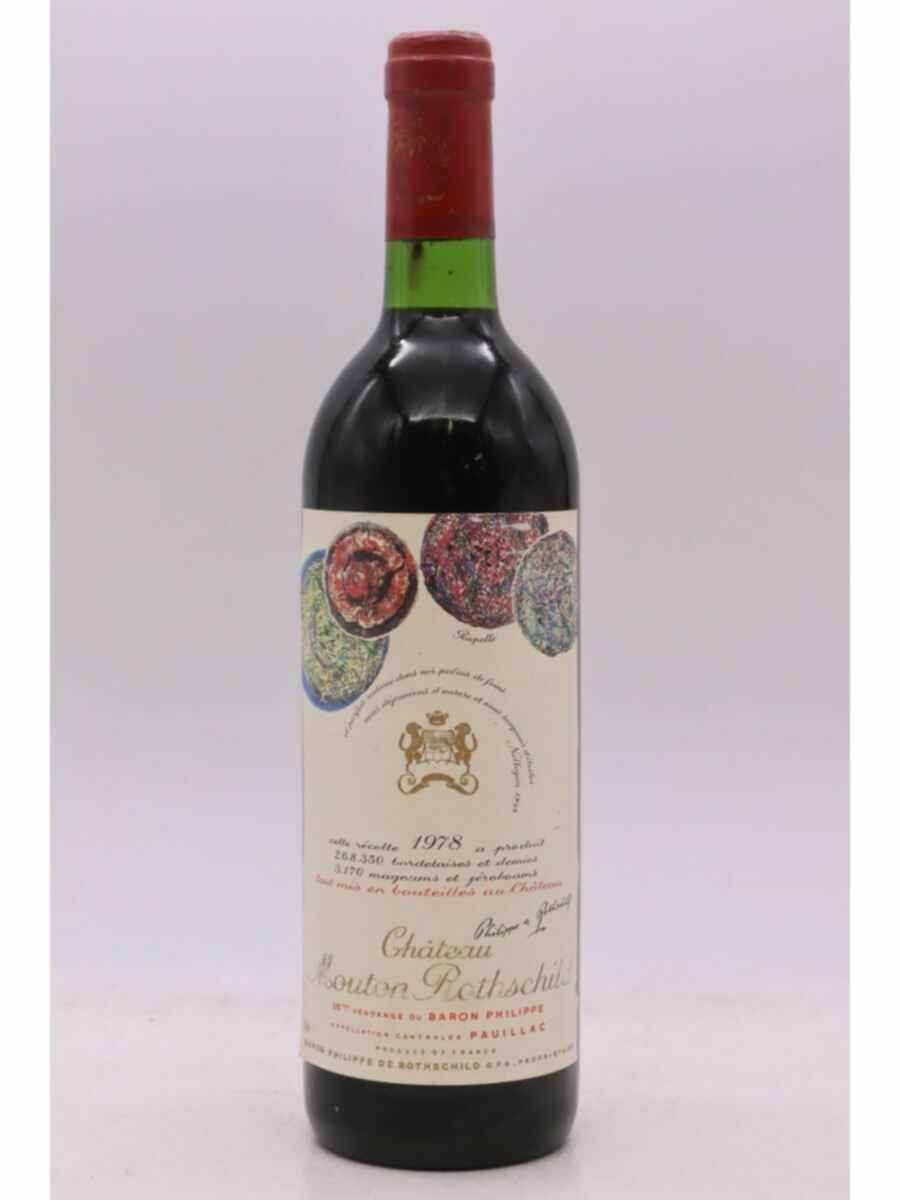 Chateau Mouton Rothschild 1978