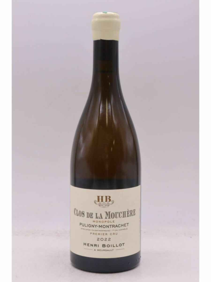 Henri Boillot Puligny Montrachet Clos De La Mouchere 1er Cru 2022