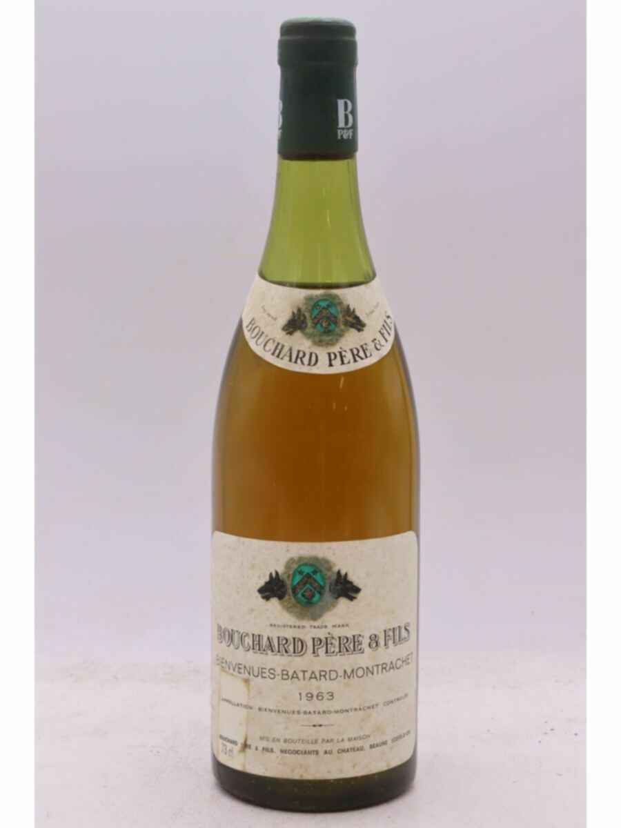 Bouchard P&f Bienvenues Batard Montrachet Grand Cru 1963