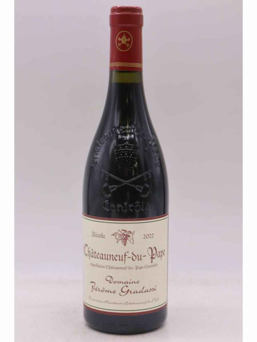 Jerome Gradassi Chateauneuf Du Pape 2022