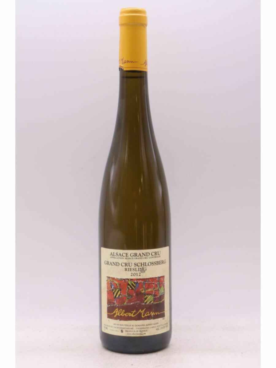 Albert Mann Schlossberg Riesling Alsace Grand Cru 2012