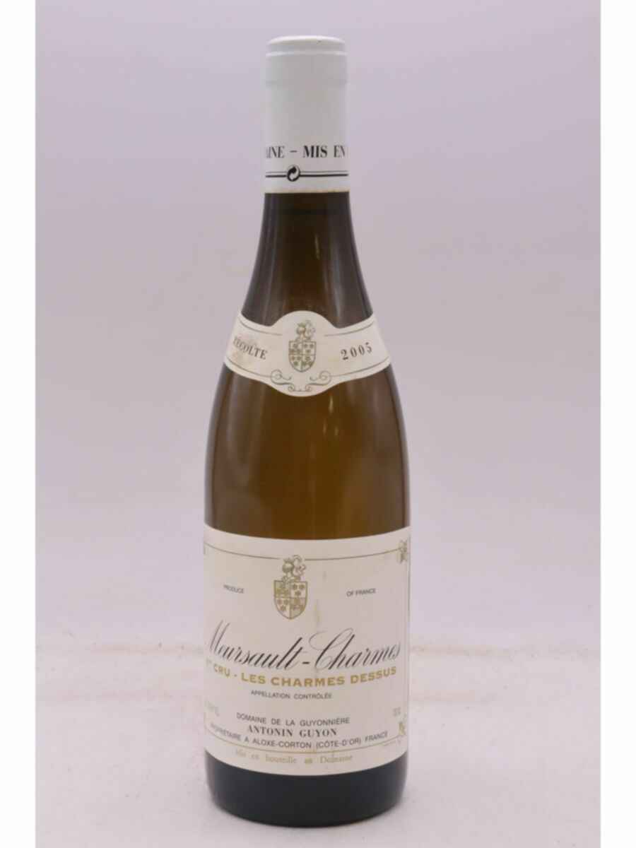 Domaine Antonin Guyon Meursault Les Charmes Dessus 2005