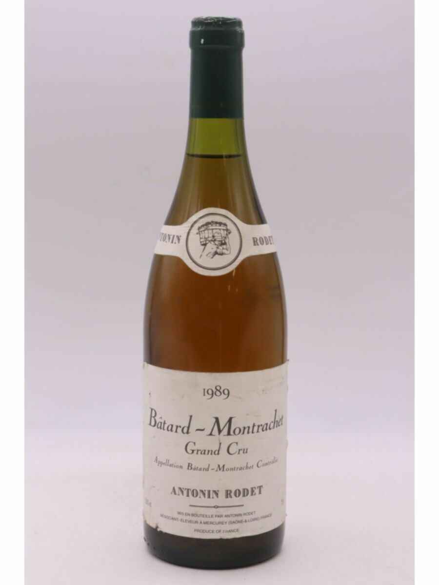Antonin Rodet Batard Montrachet Grand Cru 1989
