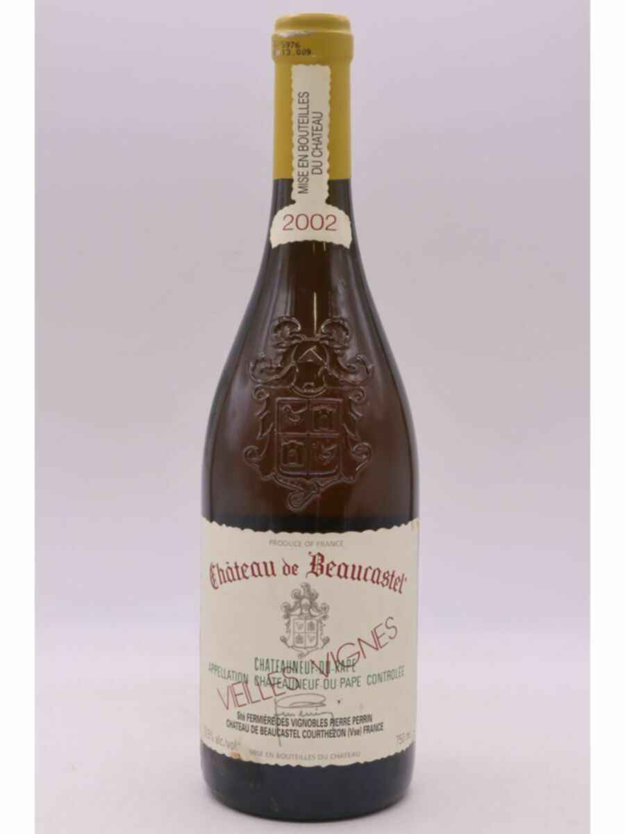 Beaucastel Chateauneuf Du Pape Vieilles Vignes 2002