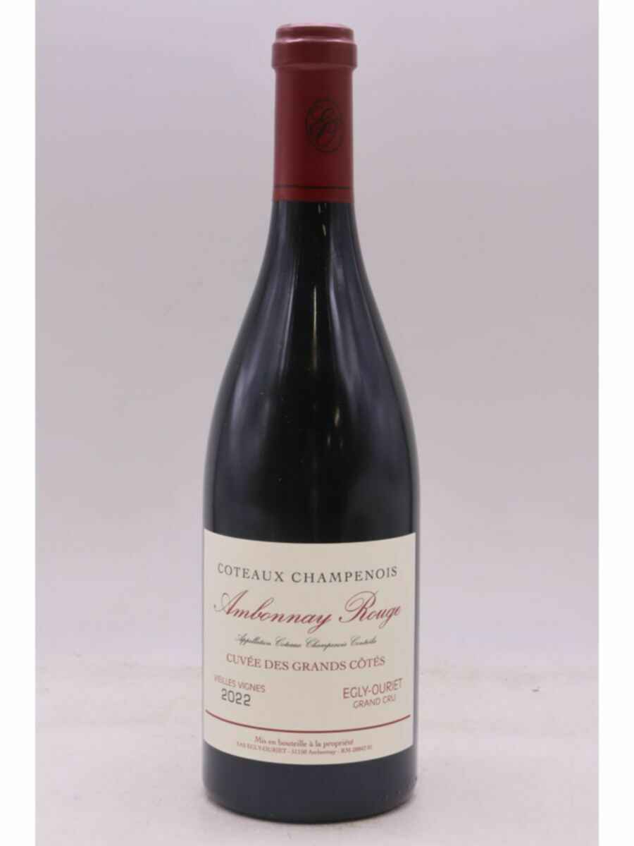 Egly Ouriet Coteau Champenois Ambonnay Rouge 2022