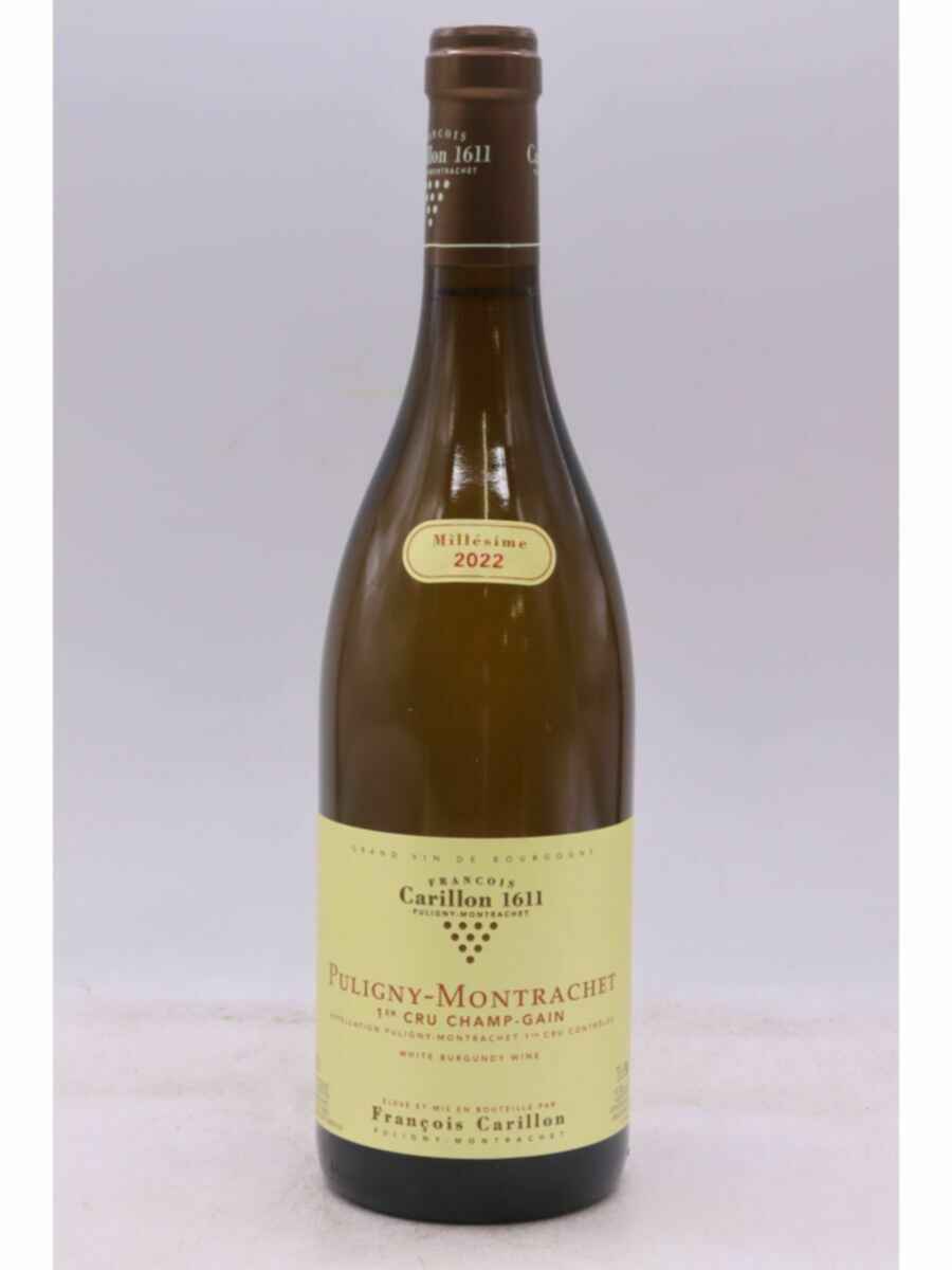 Francois Carillon Puligny Montrachet 1er Cru Les Champs Gain 2022