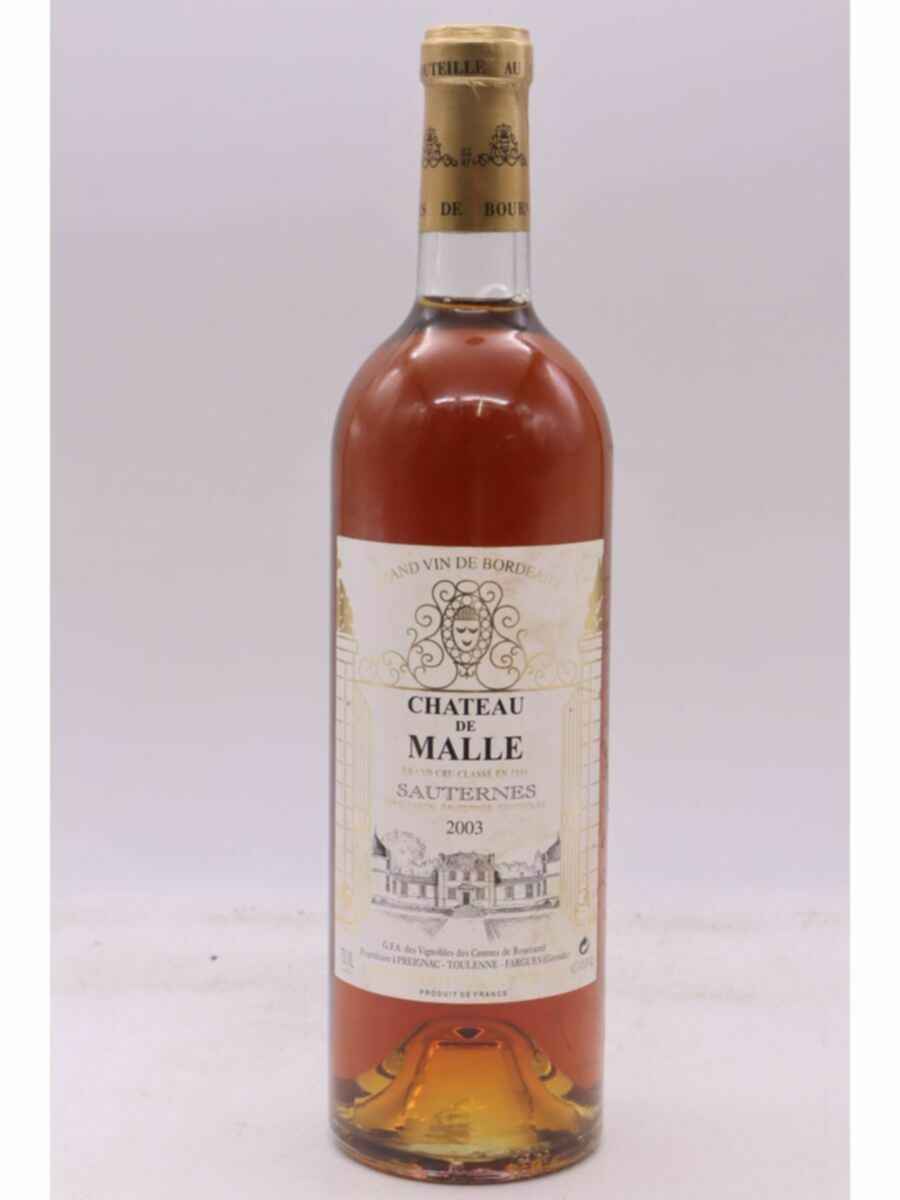 Chateau De Malle 2003