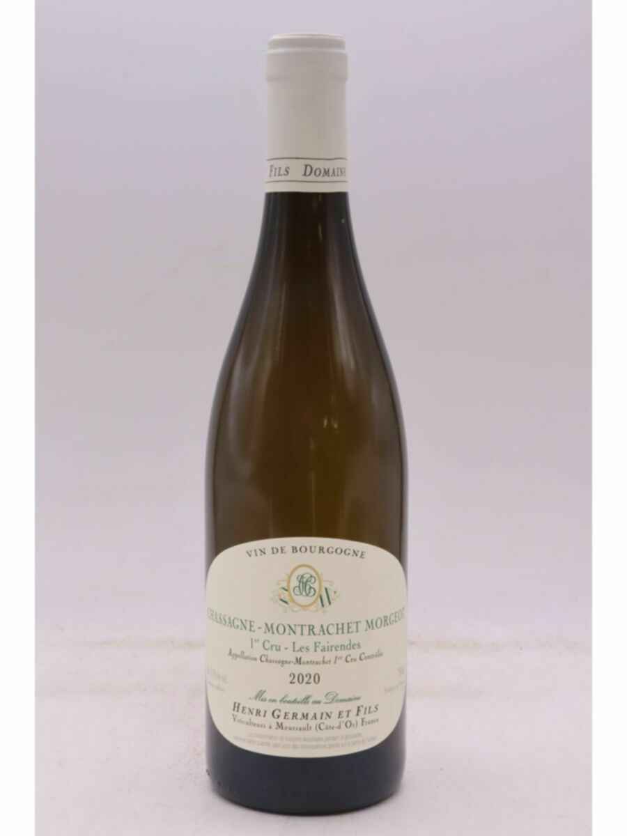 Henri Germain Chassagne Montrachet Morgeot Les Fairendes 1er Cru 2020