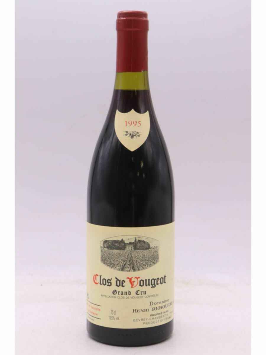 Henri Rebourseau Clos De Vougeot Grand Cru 1995