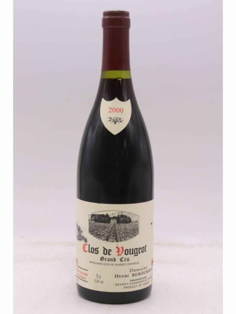 Henri Rebourseau Clos De Vougeot Grand Cru 2000