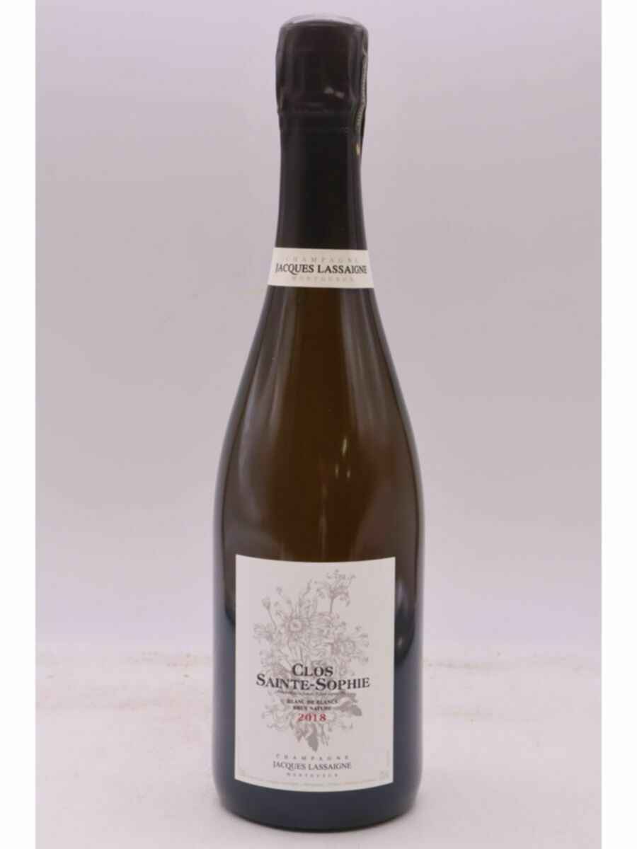 Jacques Lassaigne Clos Sainte Sophie Blanc De Blancs 2018