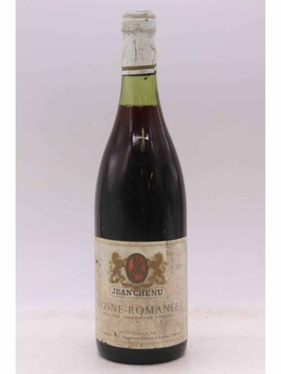 Jean Chenu Vosne Romanee 1977