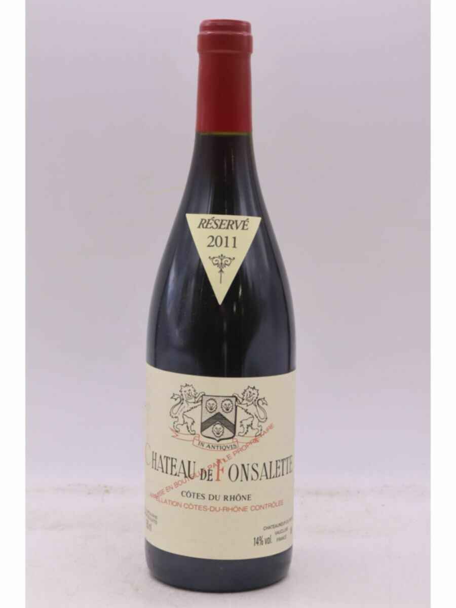 Rayas Chateau De Fonsalette Reserve 2011
