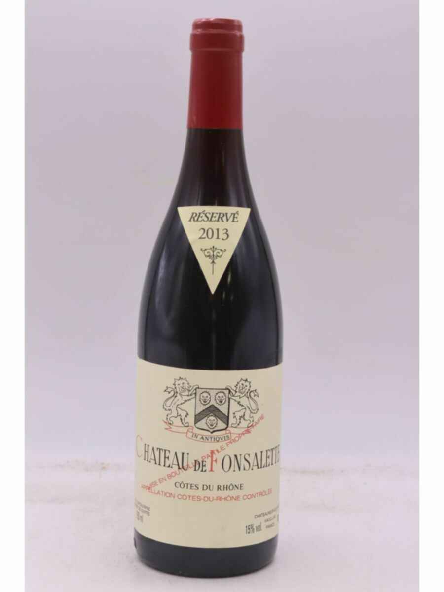 Rayas Chateau De Fonsalette Reserve 2013