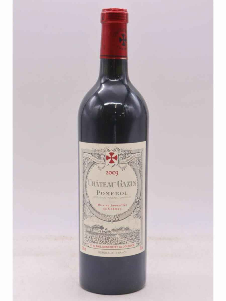 Chateau Gazin 2003