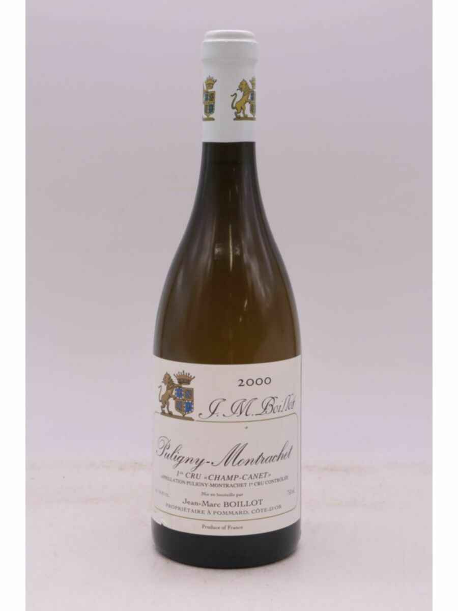 Jean Marc Boillot Puligny Montrachet Champ Canet 1er Cru 2000