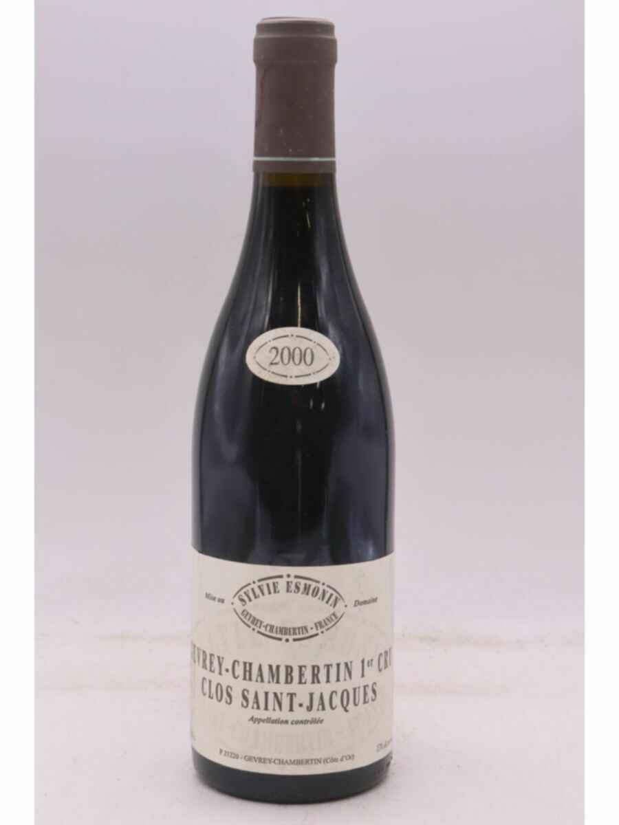Sylvie Esmonin Gevrey Chambertin Clos St Jacques 1er Cru 2000