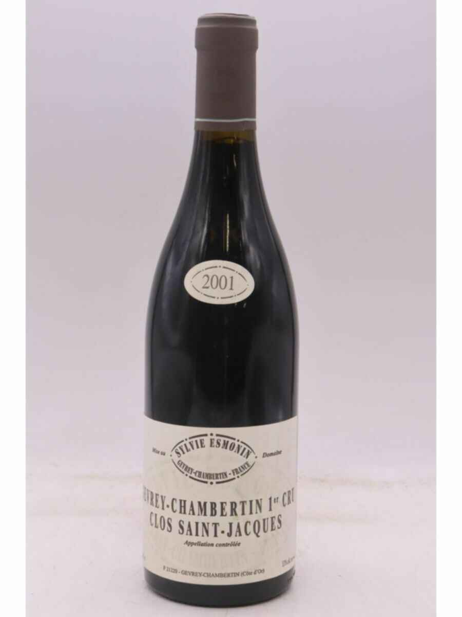 Sylvie Esmonin Gevrey Chambertin Clos St Jacques 1er Cru 2001