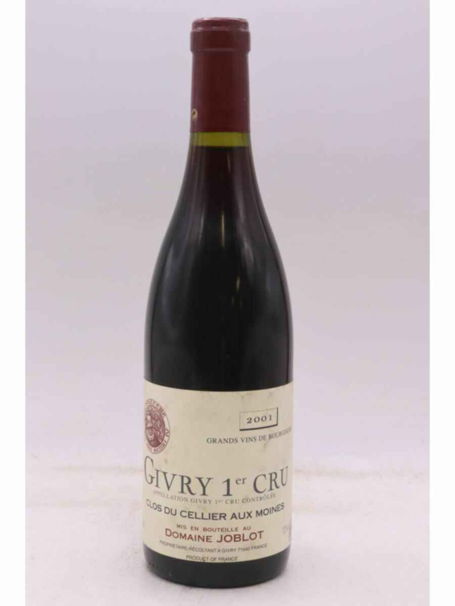 Joblot Givry Clos Du Cellier Aux Moines 1er Cru 2001