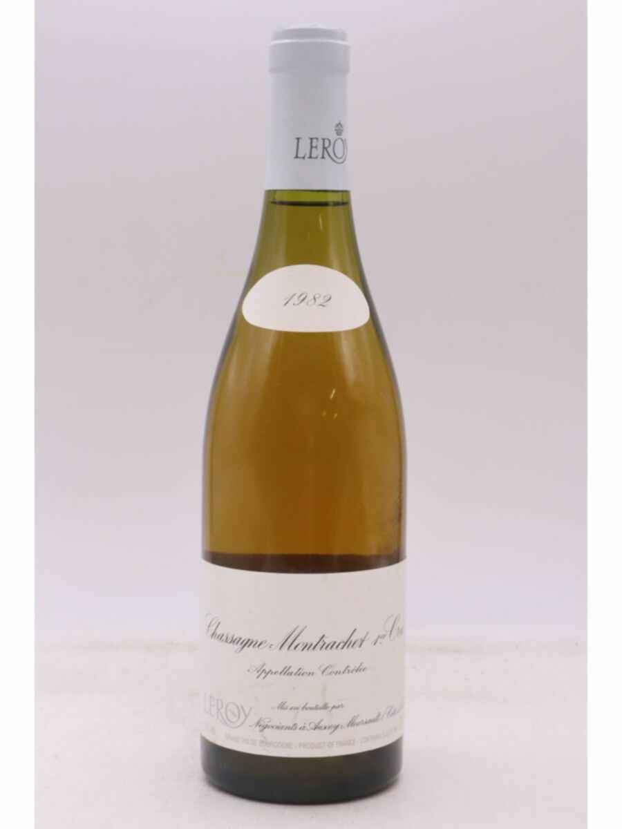 Maison Leroy Chassagne Montrachet 1er Cru 1982