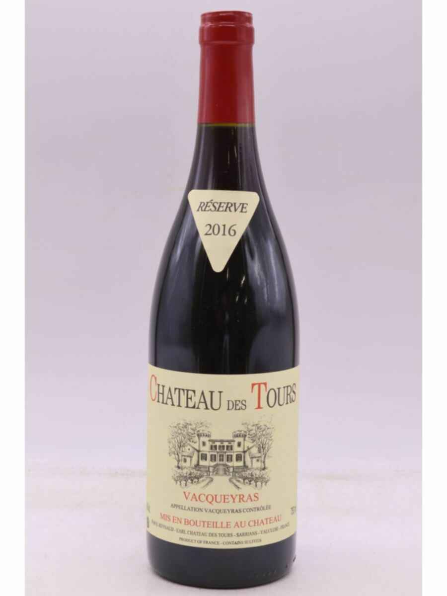 Rayas Chateau Des Tours Vacqueyras Rouge 2016