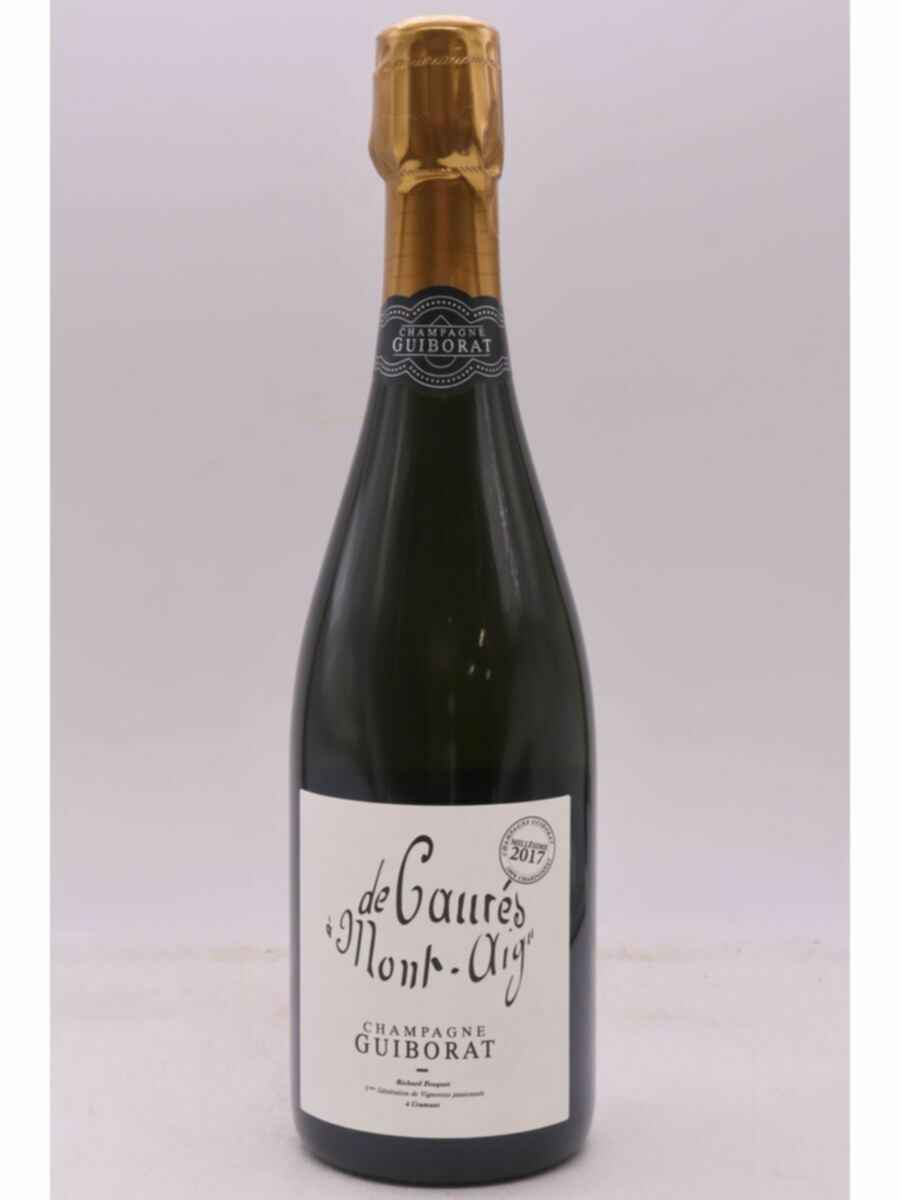 Guiborat Le Mont Aigu Grand Cru Blanc De Blancs 2017