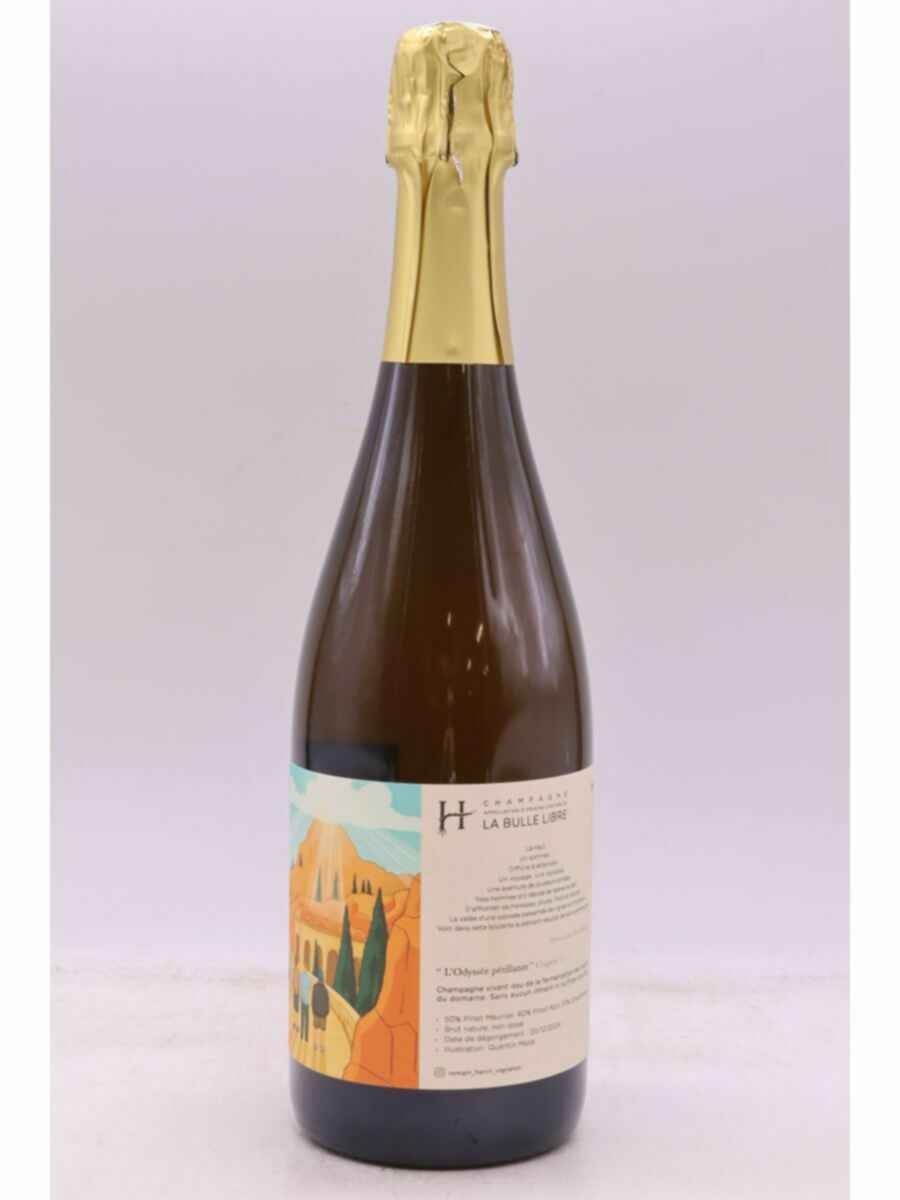 Romain Henin La Bulle Libre L'odyssee Petillante Chapitre I Brut Nature N.V.