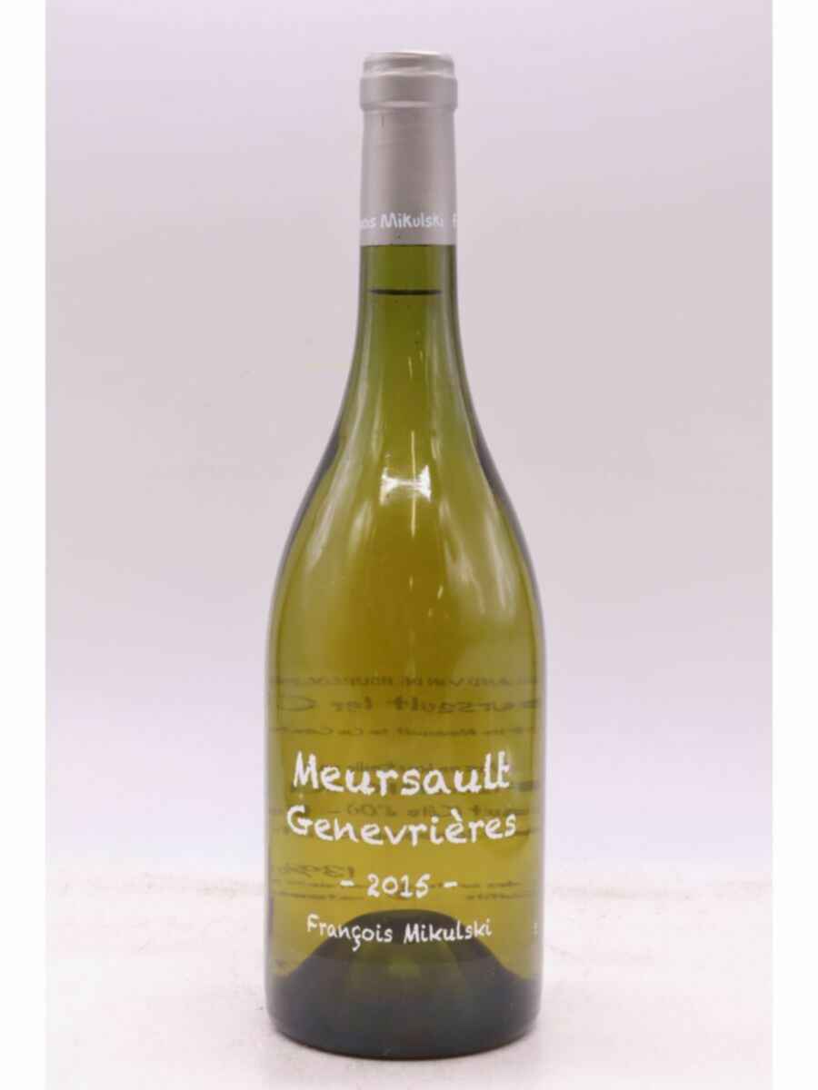 François Mikulski Meursault Genevrieres 1er Cru 2015