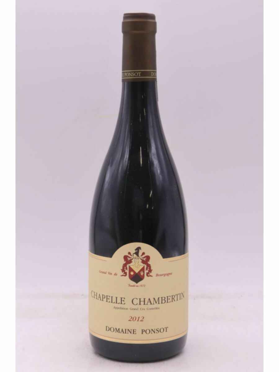 Ponsot Chapelle Chambertin Grand Cru 2012