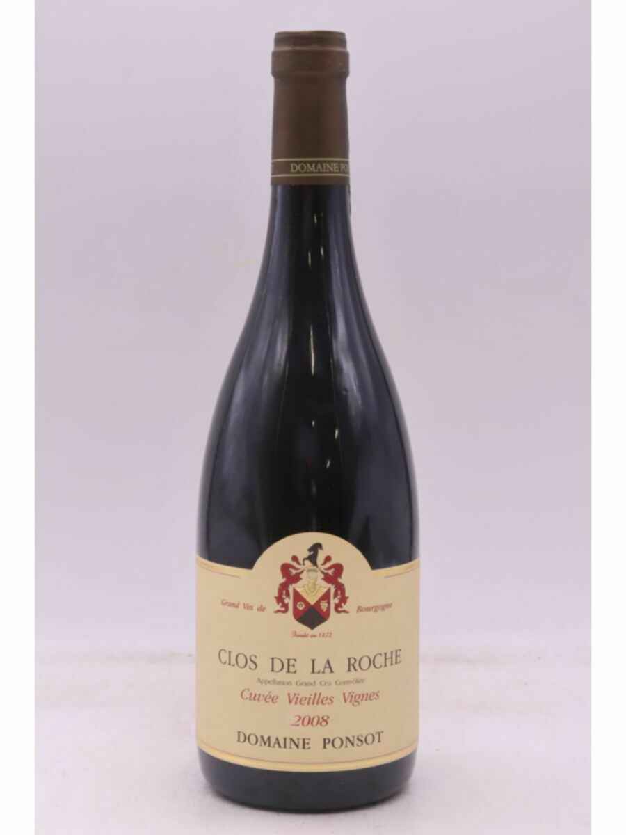 Ponsot Clos De La Roche Vieilles Vignes Grand Cru 2008