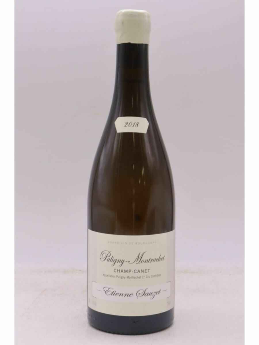 Etienne Sauzet Puligny Montrachet Champ Canet 1er Cru 2018