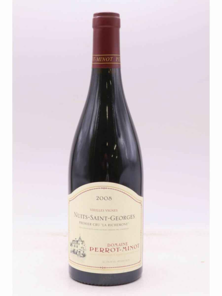 Christophe Perrot Minot Nuits St Georges La Richemone Vieilles Vignes 1er Cru 2008