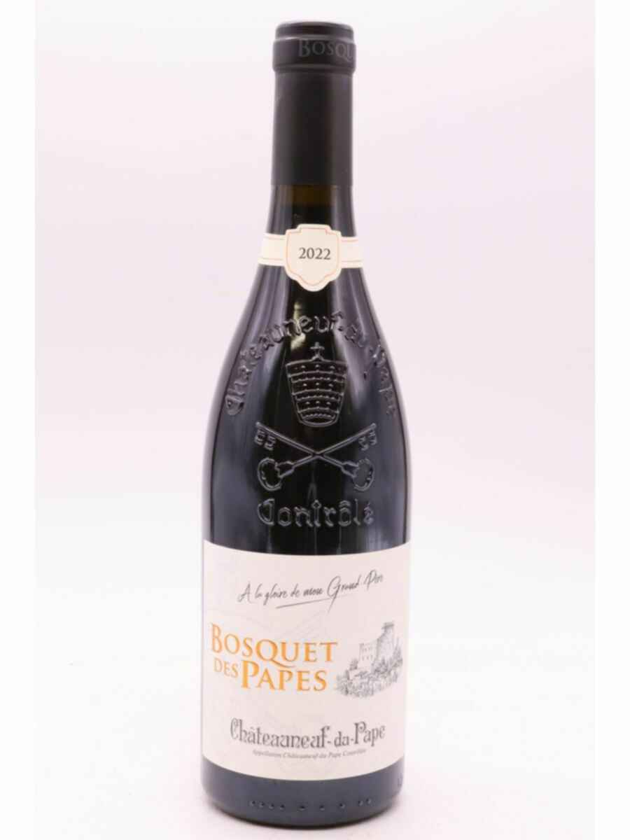 Bosquet Des Papes Chateauneuf Du Pape A La Gloire De Mon Grand Pere 2022