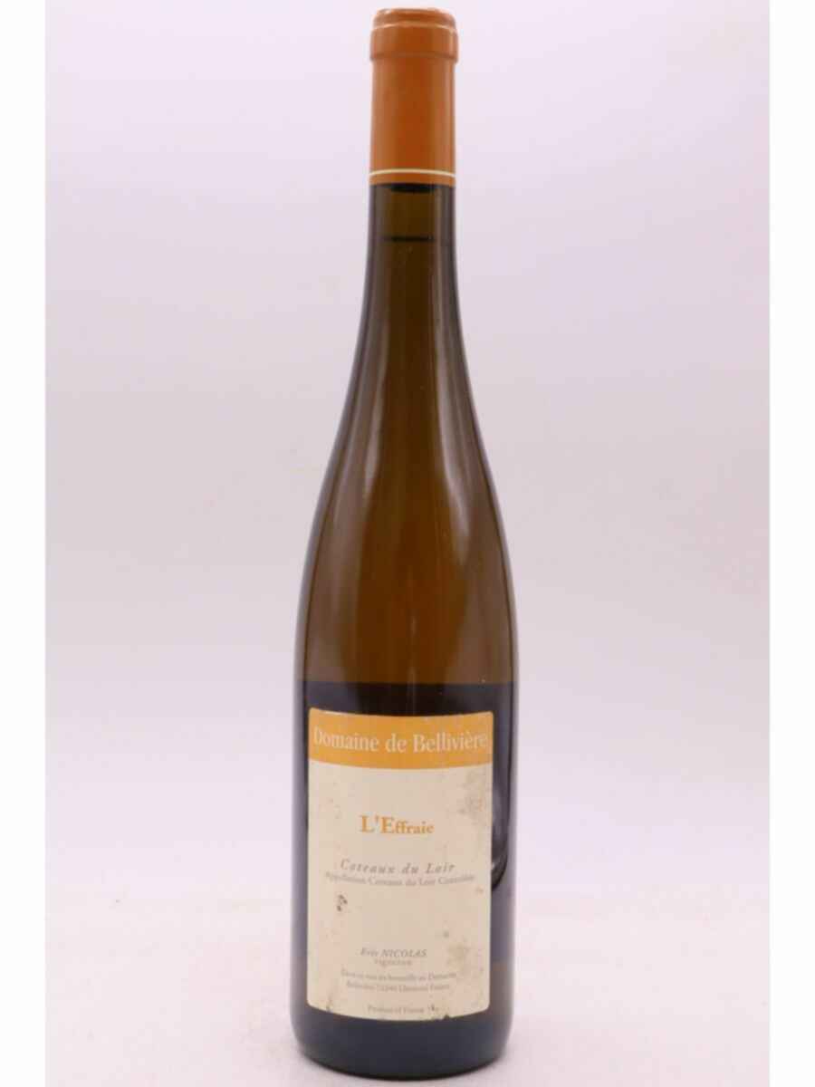 Belliviere Coteaux Du Loir L'effraie Demi Sec 2018