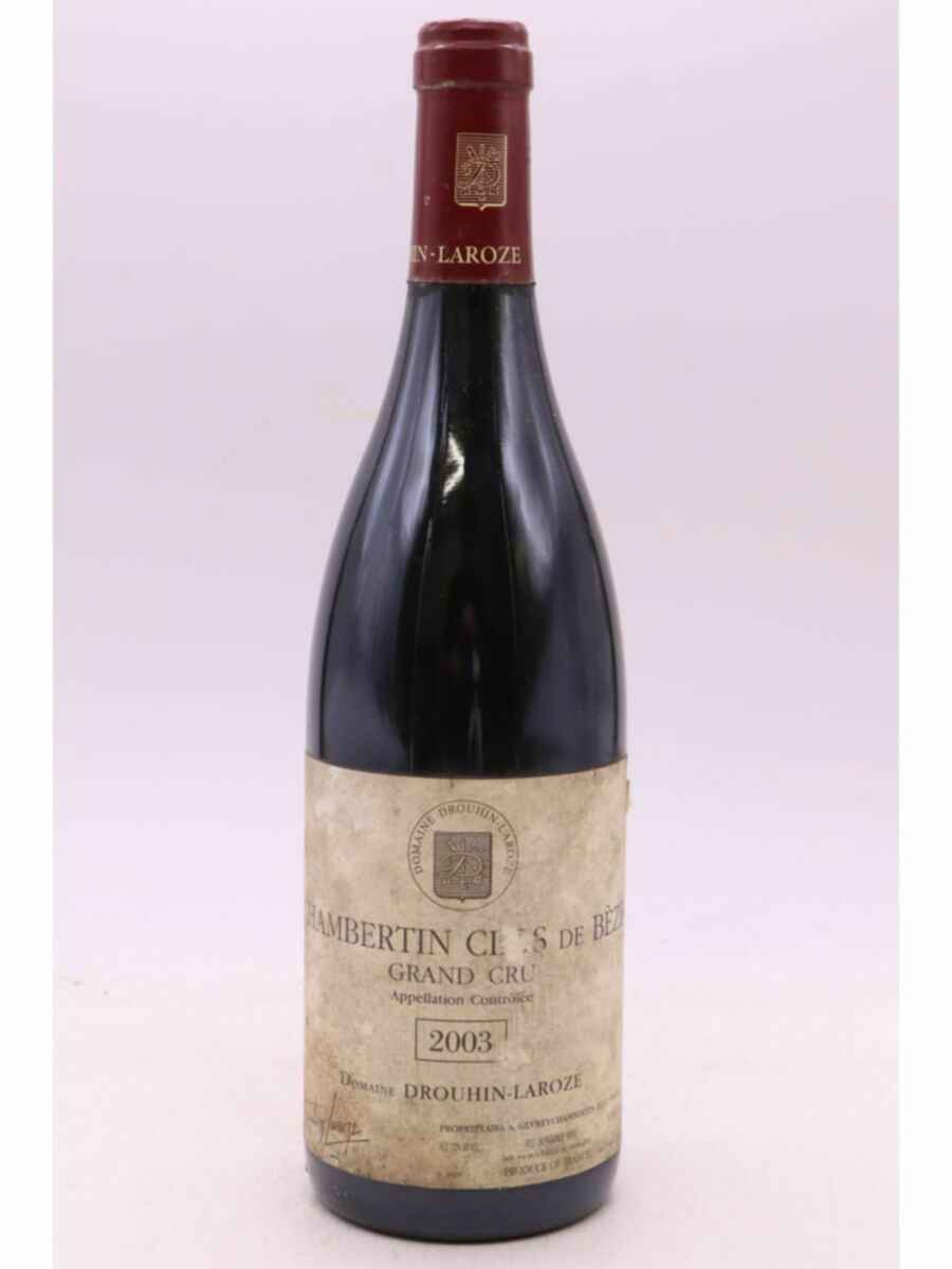Drouhin Laroze Chambertin Clos De Beze Grand Cru 2003