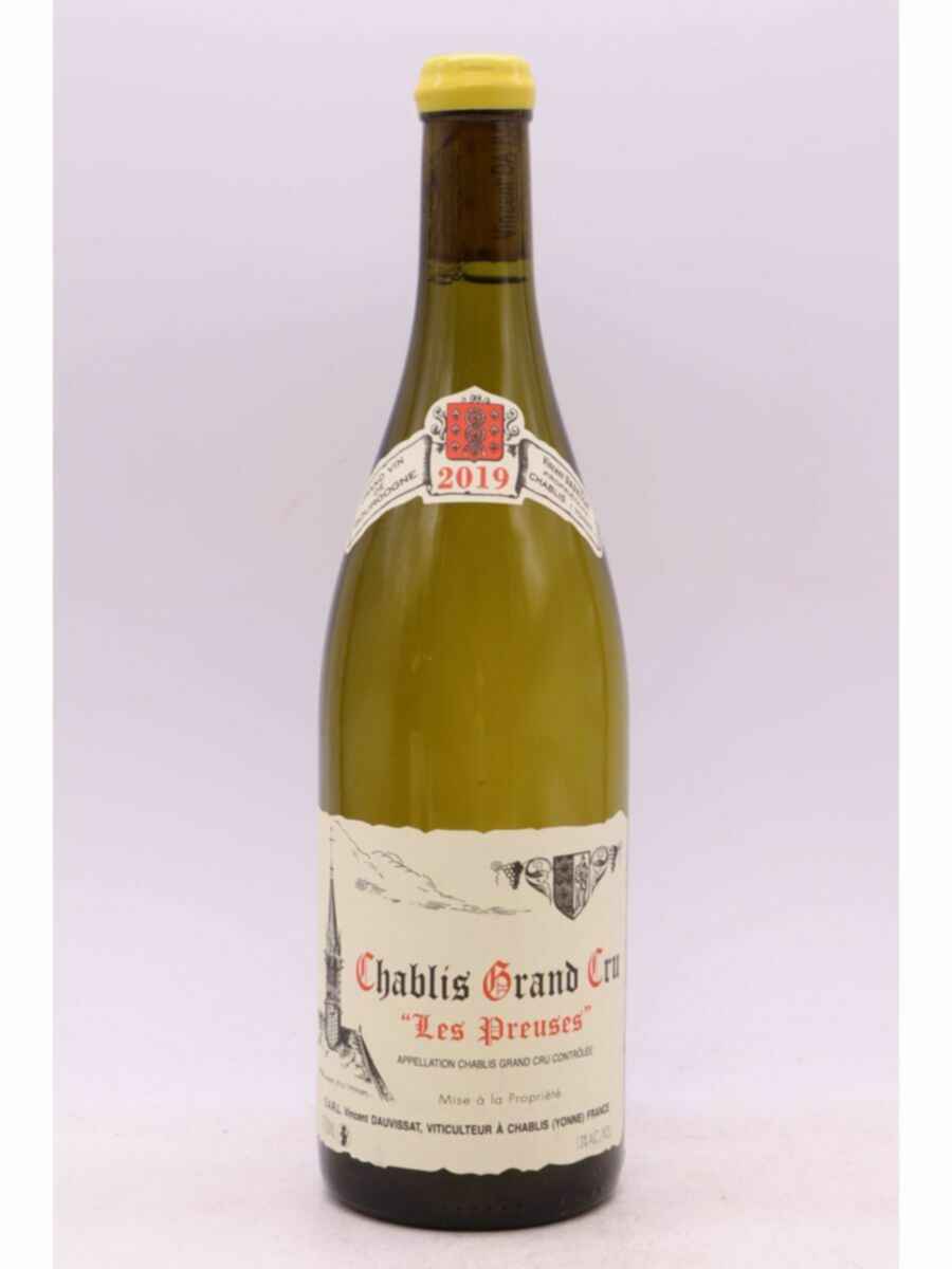 Vincent Dauvissat Chablis Les Preuses Grand Cru 2019