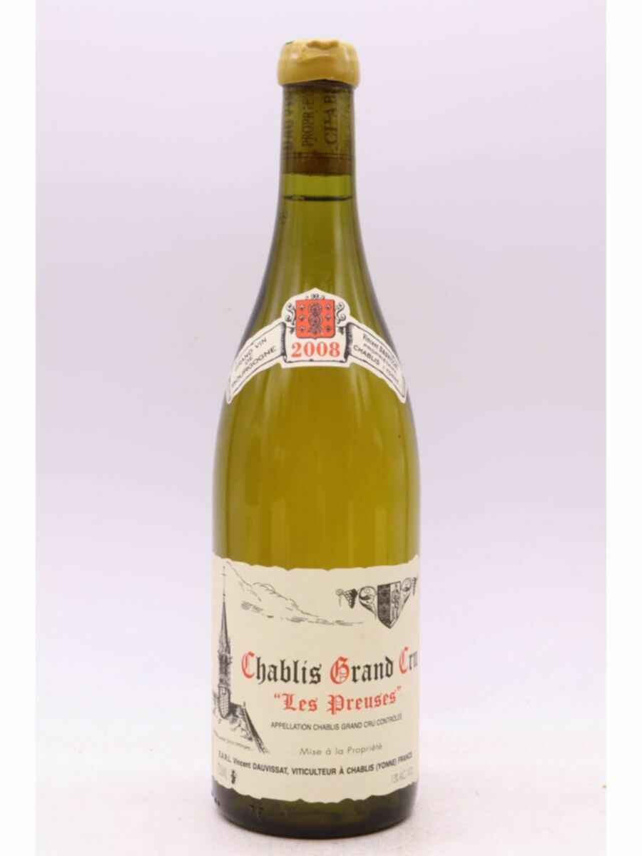 Vincent Dauvissat Chablis Les Preuses Grand Cru 2008