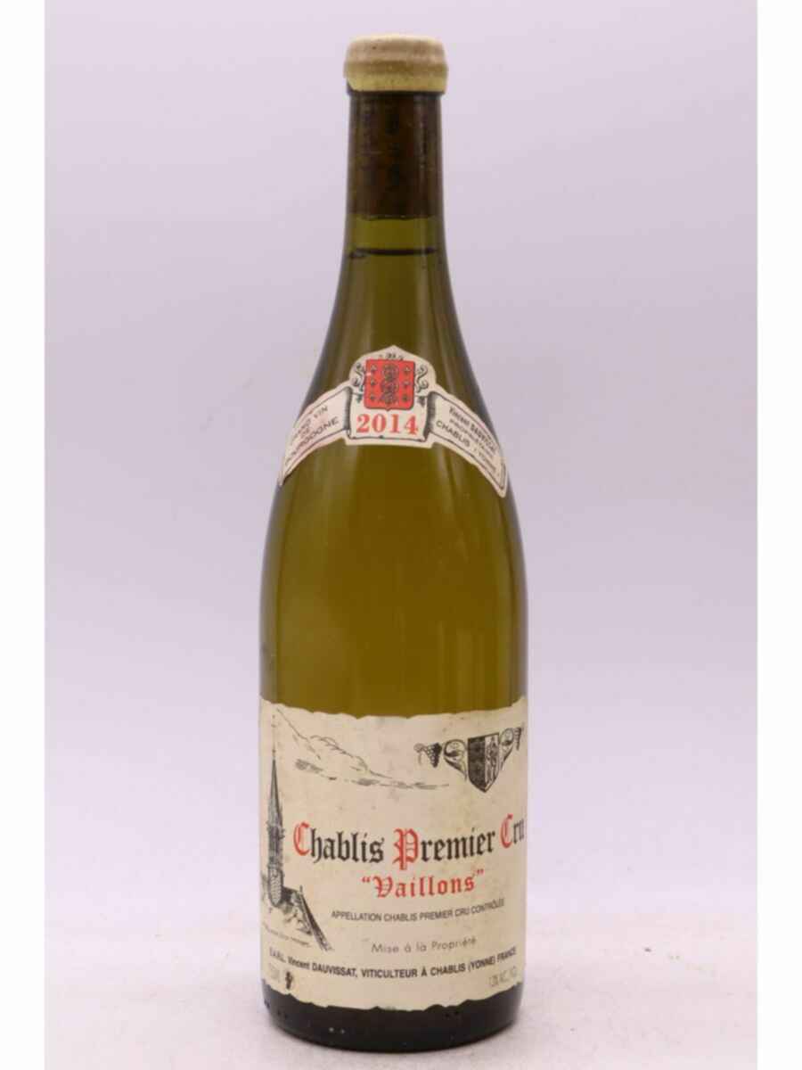 Vincent Dauvissat Chablis Vaillons 1er Cru 2014
