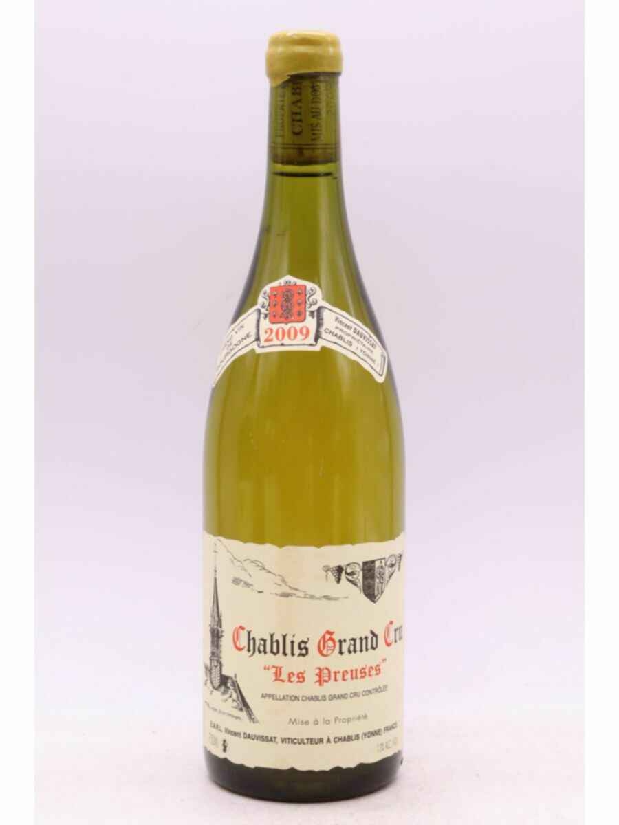 Vincent Dauvissat Chablis Les Preuses Grand Cru 2009