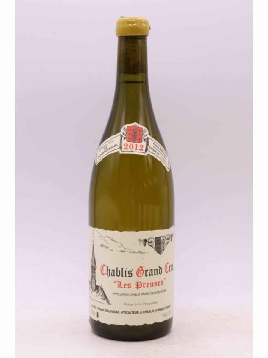 Vincent Dauvissat Chablis Les Preuses Grand Cru 2012
