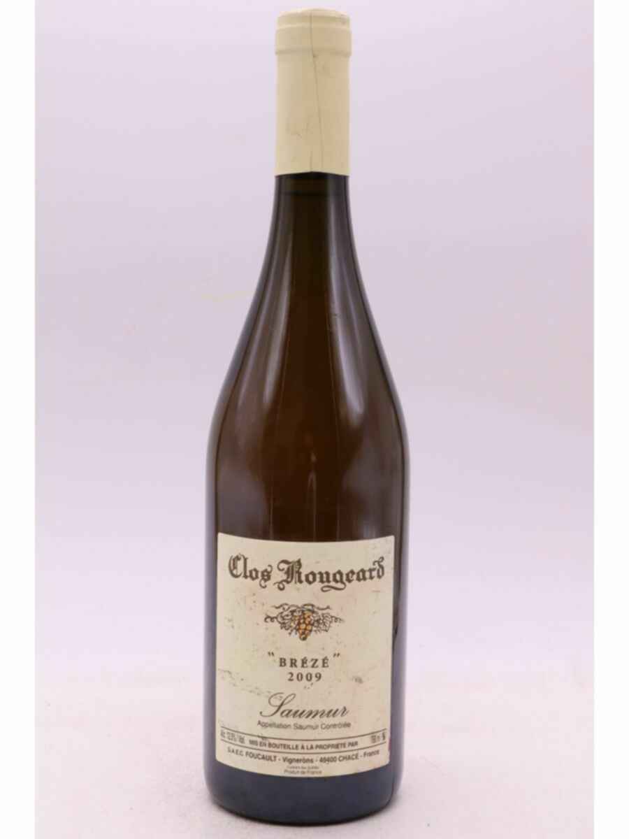 Clos Rougeard Breze Saumur Blanc 2009