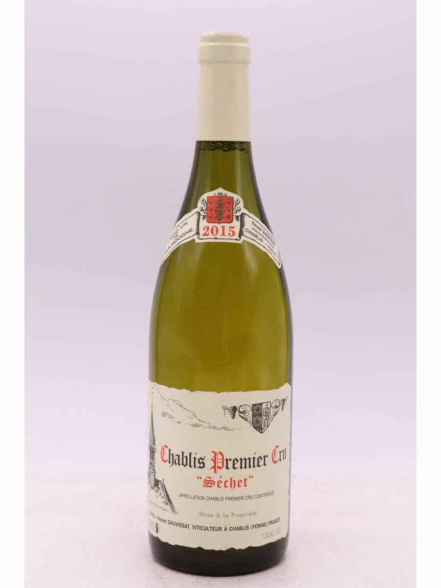 Vincent Dauvissat Chablis Sechet 1er Cru 2015