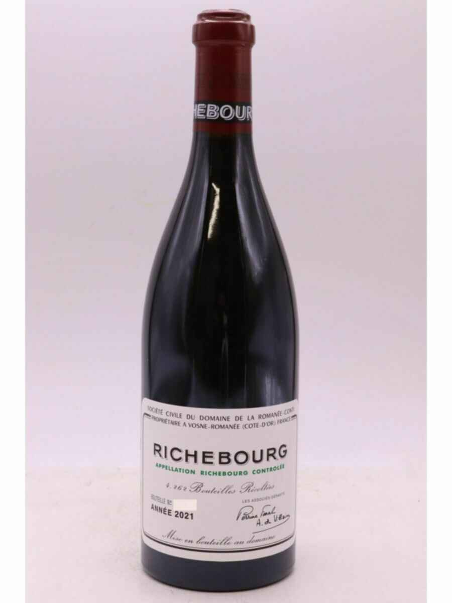 De La Romanee Conti Richebourg Grand Cru 2021