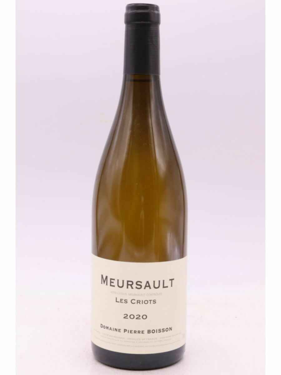 Pierre Boisson Meursault Les Criots 2020