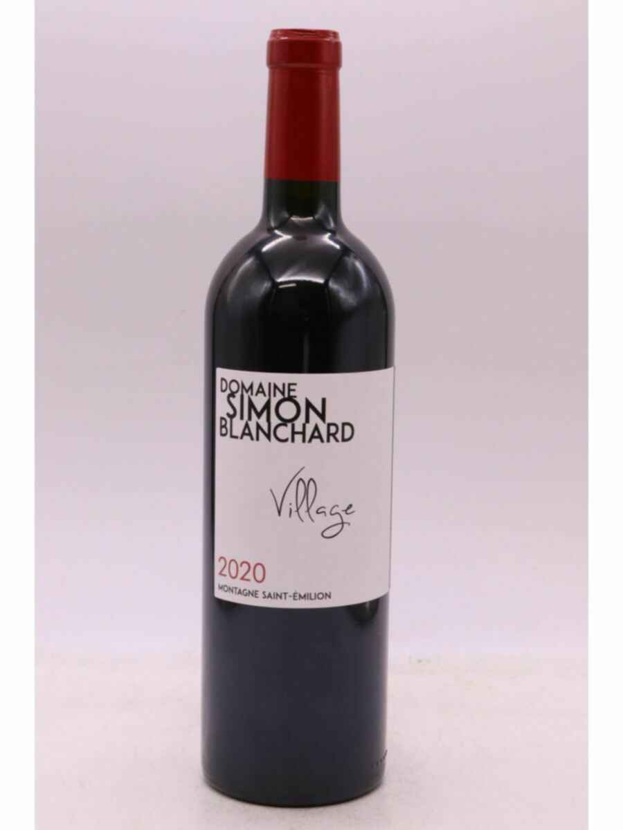 Simon Blanchard Montagne Saint Emilion 2020
