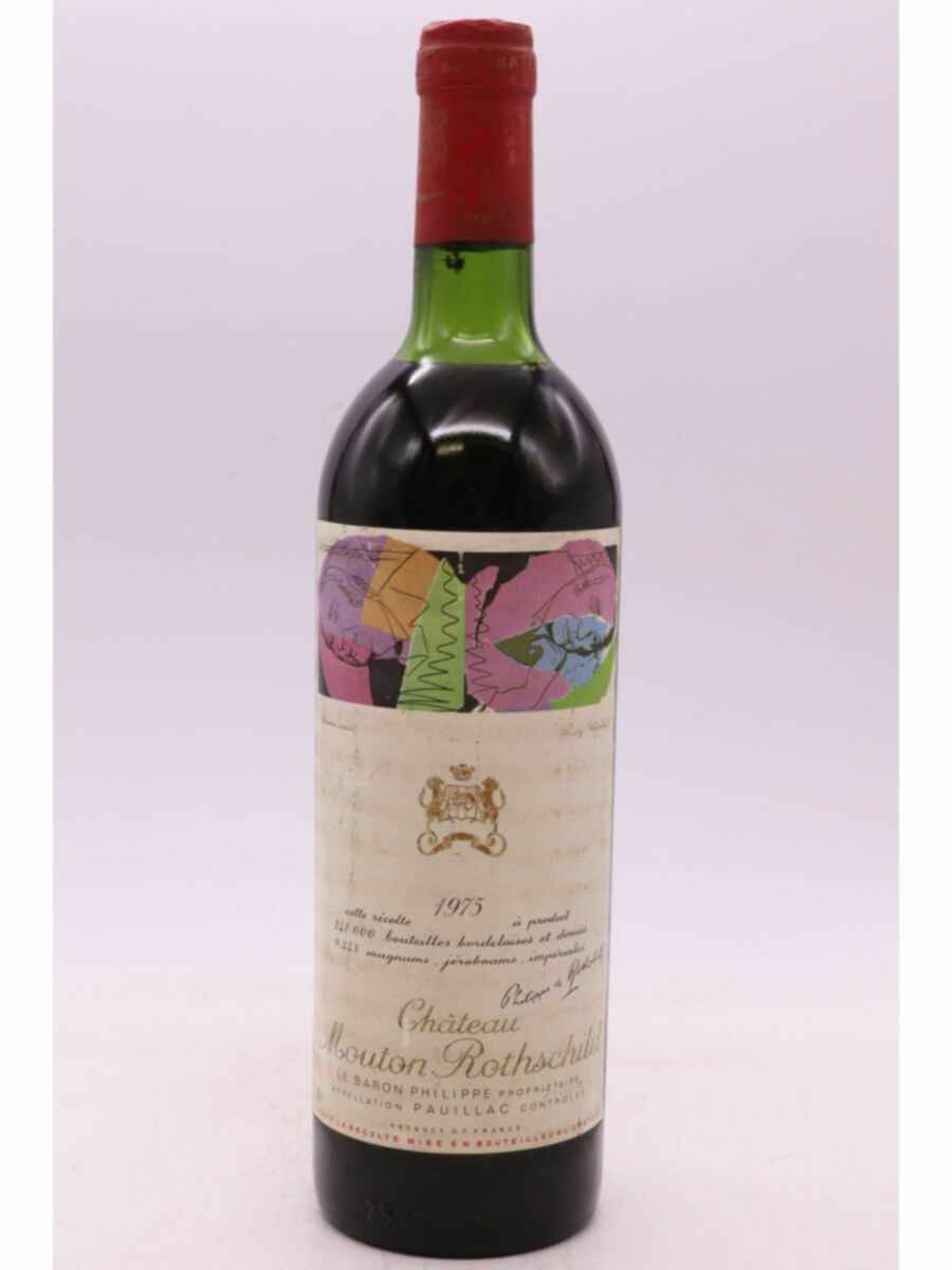 Chateau Mouton Rothschild 1975