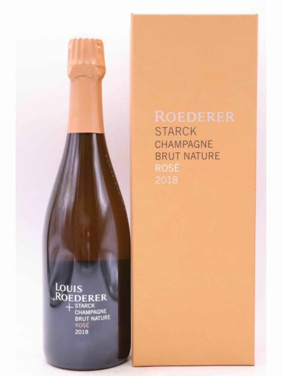Louis Roederer Et Philippe Starck Brut Nature Rose 2018