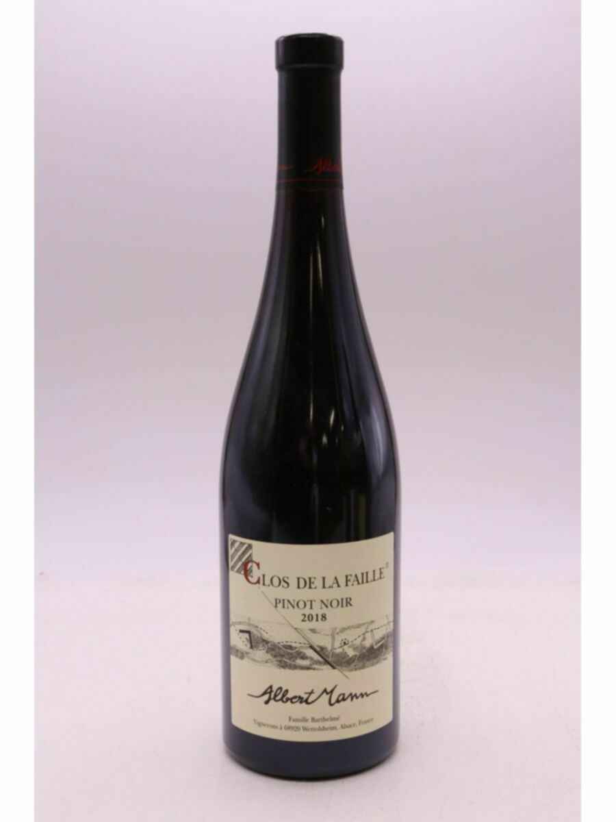 Albert Mann Alsace Pinot Noir La Faille 2018